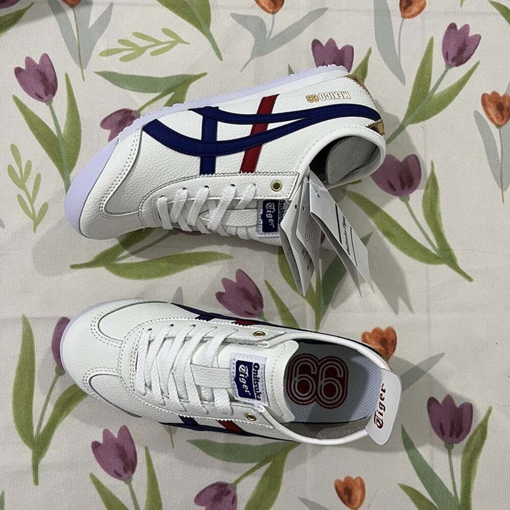 Onitsuka Tiger By Asics White Leather Sneakers